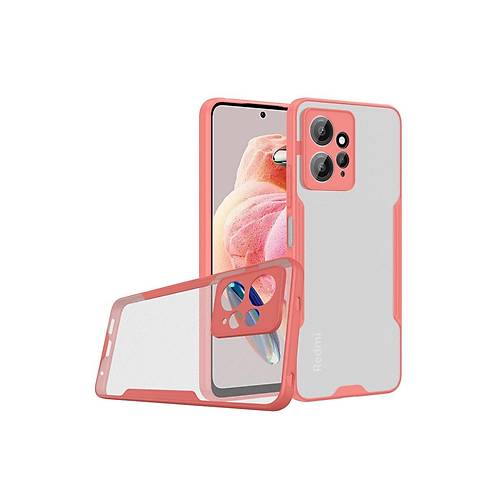 Redmi Note 12 4G K�l�f Platin Silikon - Pembe