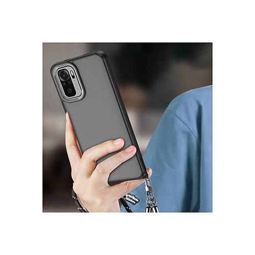 Redmi Note 10 Pro K�l�f Elegant Kapak - Pudra