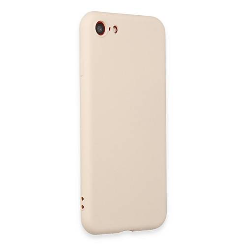 iPhone 7 K�l�f First Silikon - Krem