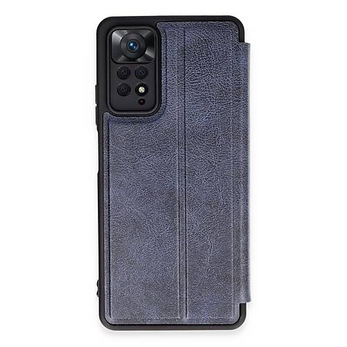 Redmi Note 12 Pro 4G K�l�f Flip Cover - Lacivert