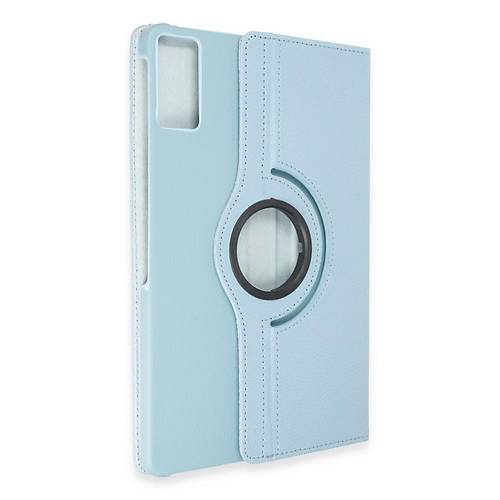 Redmi Pad SE K�l�f 360 Tablet Deri K�l�f - Turkuaz
