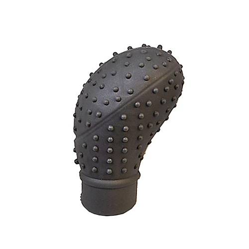 Silikon Vites Topuzu K�l�f� Masajl� Oval Gri