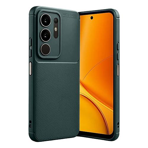 Y29 4G Auto Focus Karbon Kapak - Koyu Ye�il