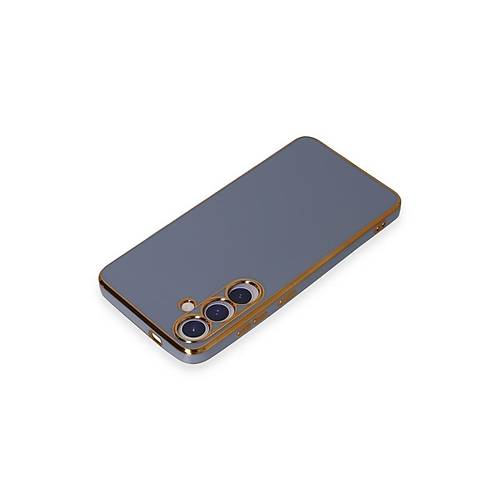 Galaxy S24 Plus K�l�f Volet Silikon - Mavi
