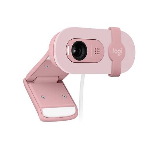 LOGITECH BRIO 100 FULL HD 1080P M�KROFONLU WEB KAMERA PEMBE 960-001623
