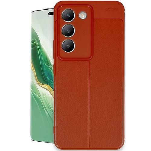 V30 Lite 4G K�l�f Auto Focus Kapak - K�rm�z�