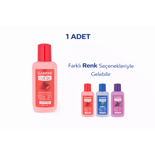 Gabrini Oje Sil Besleyici Aseton 125 ml Oje ��kar�c� 1 Adet