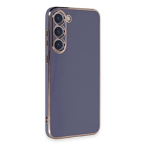 Galaxy S23 K�l�f Volet Silikon - Mavi
