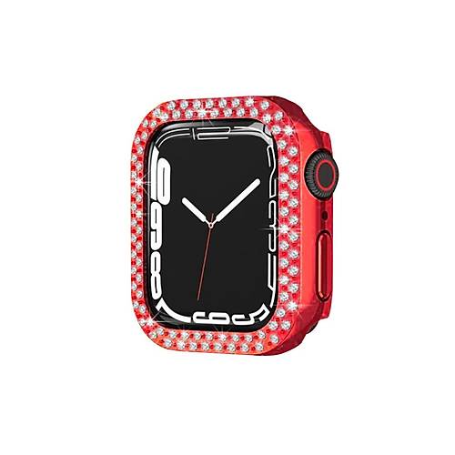 Watch 44mm Ta�l� Kasa - K�rm�z�