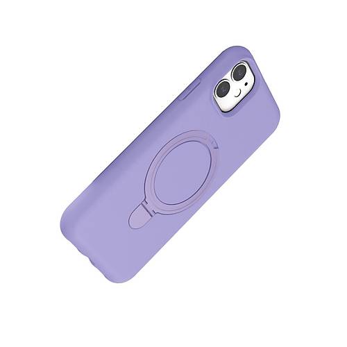 iPhone 11 Regal Magsafe Standl� Kapak - Lila