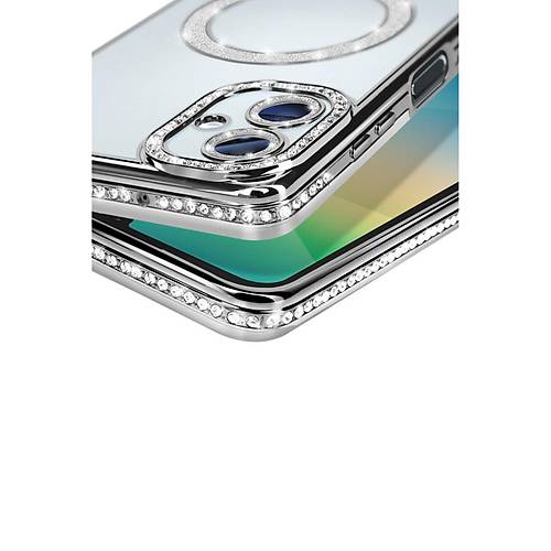 Galaxy A06 Joke Simli Magneticsafe K�l�f - G�m��