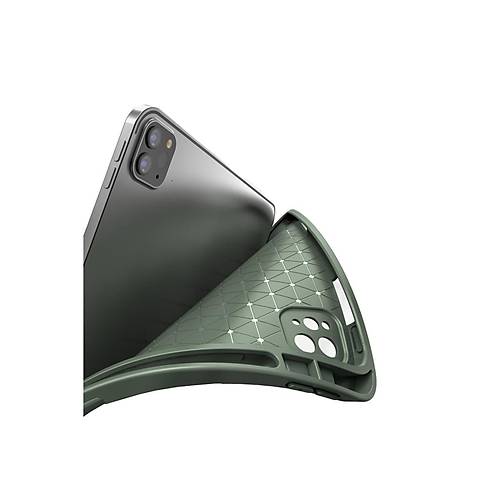 iPad Pro 11 (2020) K�l�f Tablet Focus Silikon - Ye�il