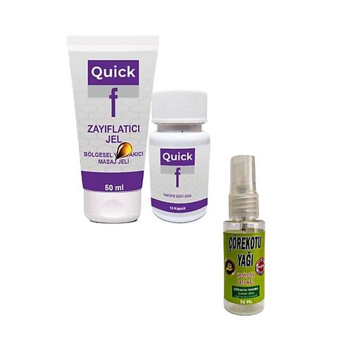 QuickF Bak�m Seti + Masaj Ya�� 30 ml