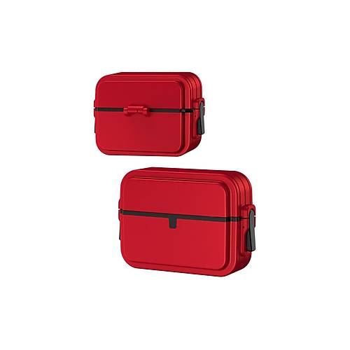 Airpods Pro 2 (2.nesil) 404 Kilitli K�l�f - K�rm�z�