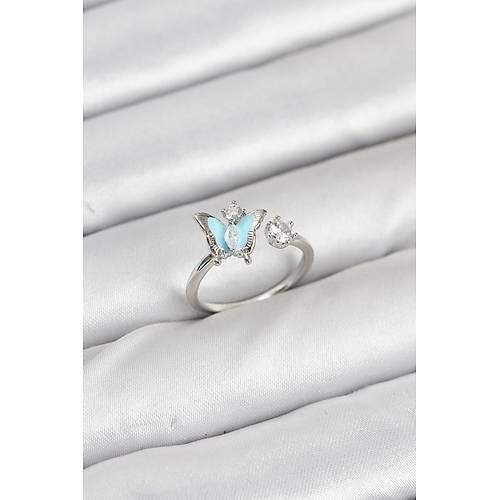 Pirin� G�m�� Renk Kelebek Model Kad�n Y�z�k