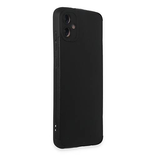 Galaxy A05 K�l�f Loop Deri Silikon - Siyah