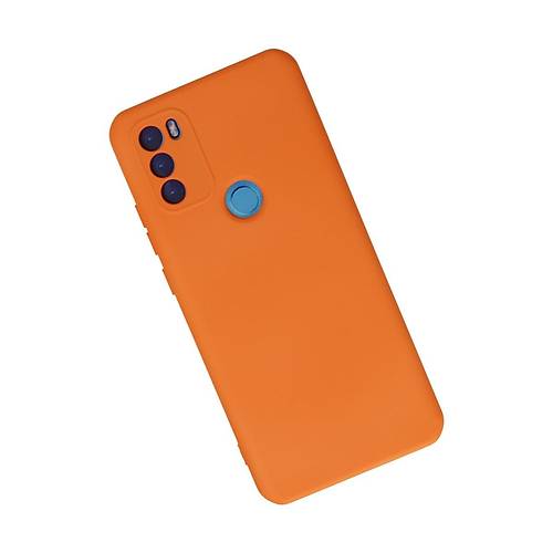 GM 21 Plus K�l�f Nano i�i Kadife Silikon - Turuncu