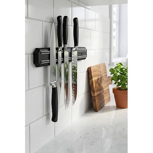 32 cm �erit M�knat�sl� B��ak Tutucu � Mutfak Duvar Ask�s�, B��ak Organizeri