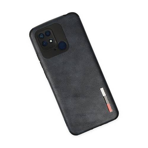 Redmi 10C K�l�f Loop Deri Silikon - Lacivert