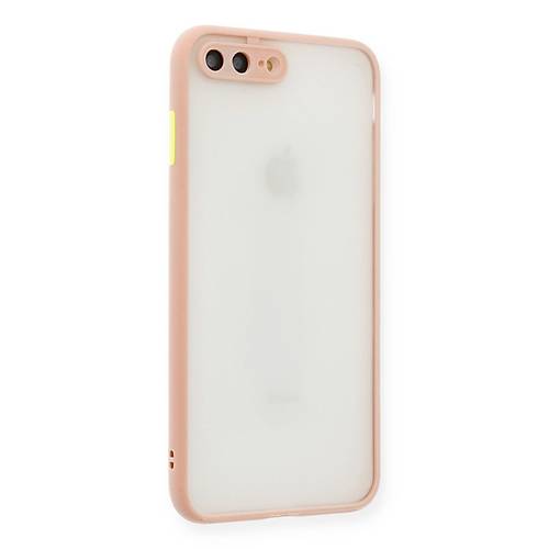 iPhone 7 Plus K�l�f Montreal Silikon Kapak - Pembe
