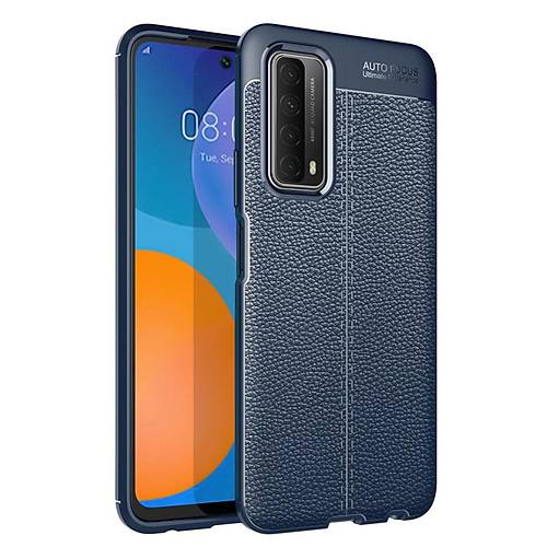 P Smart 2021 K�l�f Auto Focus Kapak - Lacivert