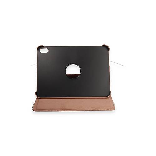 iPad 2022 10.9 (10.nesil) K�l�f 360 Tablet Deri K�l�f - Rose Gold