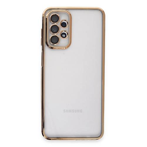 Galaxy A23 4G K�l�f Razer Lensli Silikon - Gold