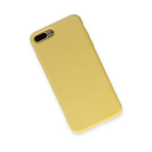 iPhone 7 Plus K�l�f Nano i�i Kadife Silikon - Sar�