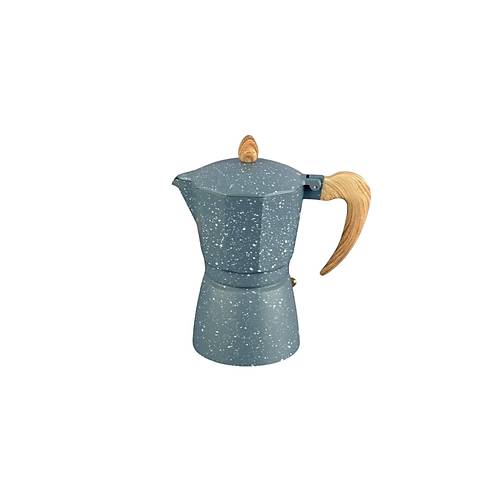 Moka Cezve 6 Fincanl�k 300 ml Gri