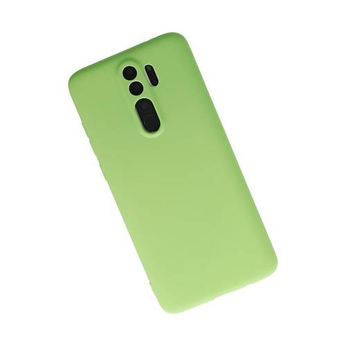 Redmi Note 8 Pro K�l�f First Silikon - Ye�il