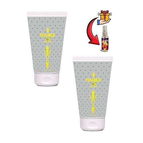 Pe.nis B�y�tme Katk� Veren Bak�m Krem 50 ml x 2 ad+Lustra Masaj Ya��