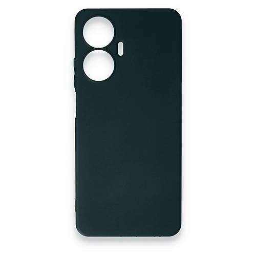 Realme C55 K�l�f First Silikon - Koyu Ye�il