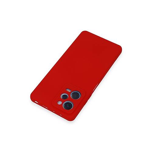 Redmi Note 12 Pro 5G K�l�f Nano i�i Kadife Silikon - K�rm�z�