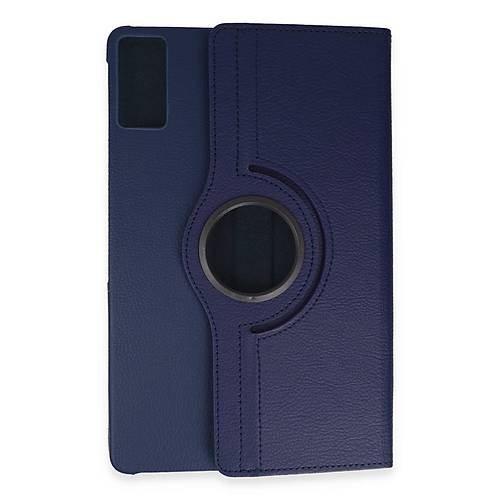 Redmi Pad SE K�l�f 360 Tablet Deri K�l�f - Lacivert
