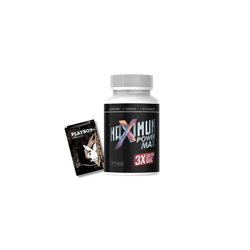 Maximum Power Max Erkeklere �zel B�lge Destekleyici 30 Lu Yan�nda Mucizevi Jel Hediye