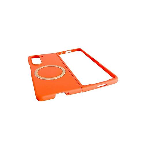 Galaxy Z Fold 5 K�l�f Mata Fold Kapak - Lila