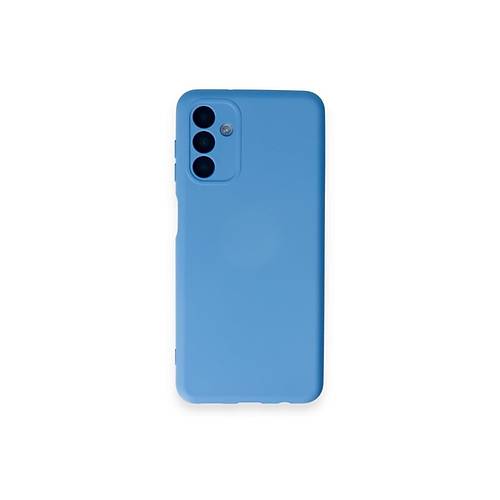 Galaxy A14 4G K�l�f Nano i�i Kadife Silikon - Mavi