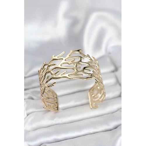 Pirin� Gold Renk Vintage Model Kad�n Bileklik