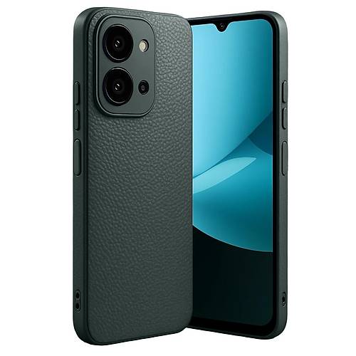 Redmi 15C 4G Thermax Silikon K�l�f - Koyu Ye�il
