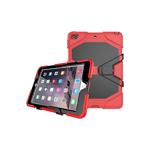 iPad 5 Air 9.7 K�l�f Griffin Tablet Kapak - K�rm�z�