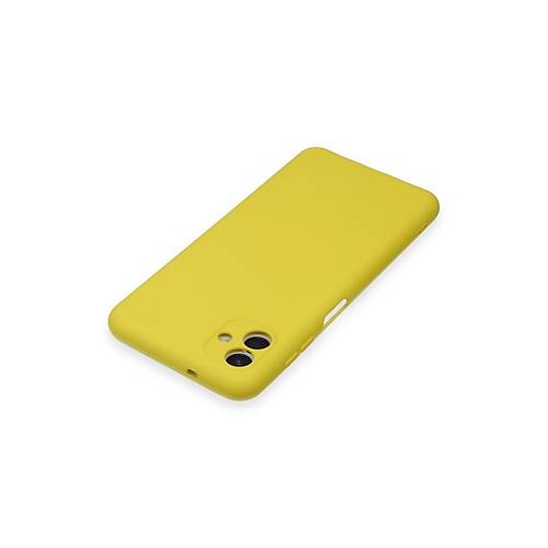 Galaxy A04E K�l�f Nano i�i Kadife Silikon - Sar�