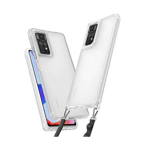 Redmi Note 11 Pro K�l�f Penta Silikon K�l�f - �effaf