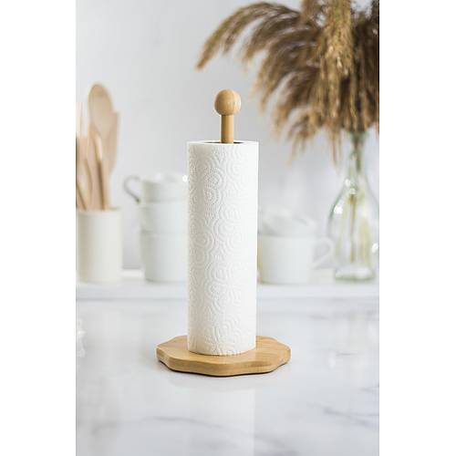 Bambu Ka��t Havluluk Yuvarlak