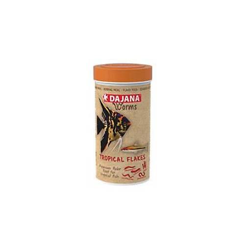 Worms Tropical Flakes Akvaryum Bal�k Yemi 100 Ml 18 Gr