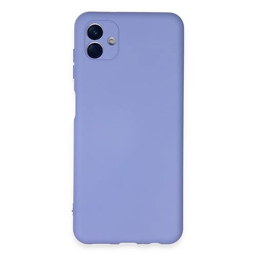 Galaxy A04E K�l�f Nano i�i Kadife Silikon - Lila