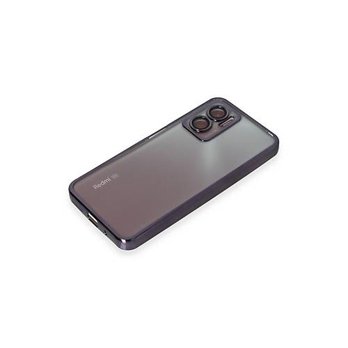 Redmi 10 5G K�l�f Razer Lensli Silikon - Mor