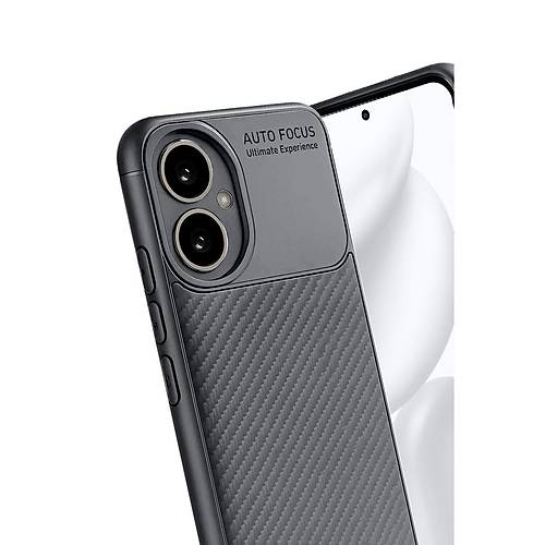 400 K�l�f Auto Focus Karbon Kapak - Gri