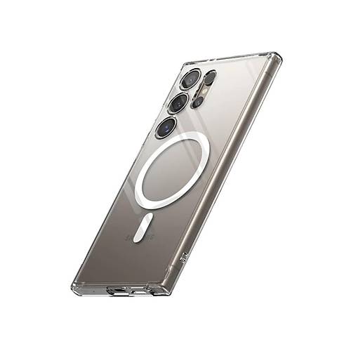 Galaxy S24 Ultra K�l�f Magneticsafe �effaf Silikon - �effaf