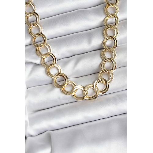 14K Gold Renk Kaplama Samanyolu Model CM Kad�n Kolye