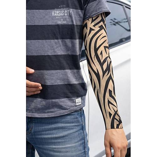 Giyilebilir Kol D�vmesi �orap D�vme 3D Bask�l� Kol Bacak D�vme 2 Adet Model 2